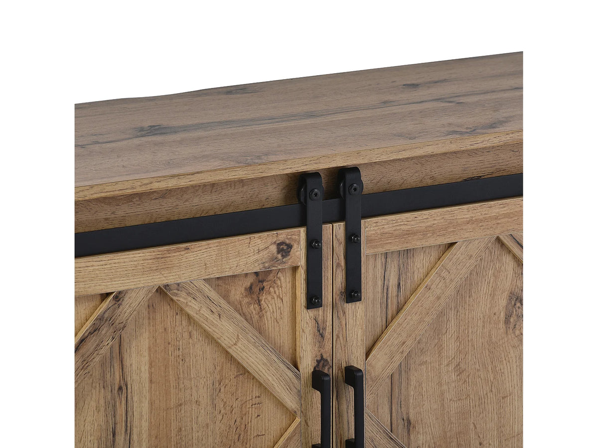 Meuble TV en Bois Moderne - MERAX vue 7