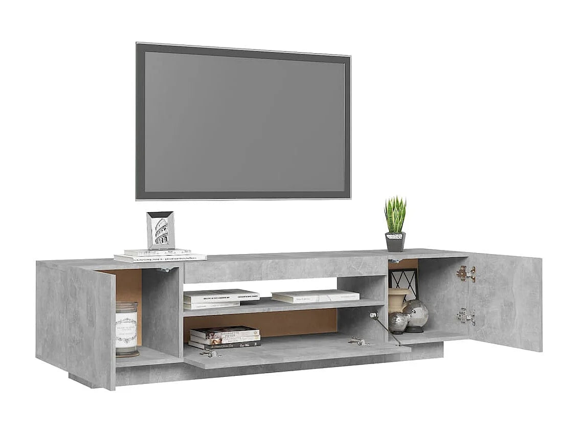 Meuble TV Bas en Bois 160 cm - CLICNBUY vue 6