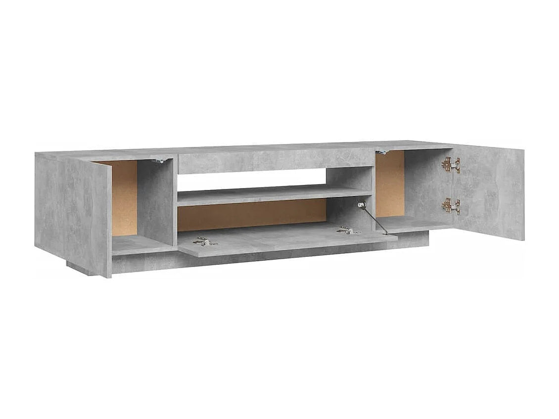Meuble TV Bas en Bois 160 cm - CLICNBUY vue 10
