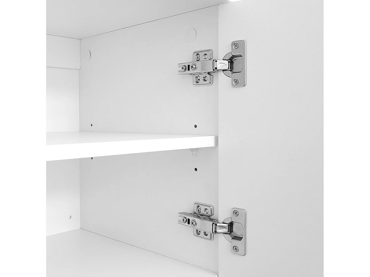 Meuble TV en Bois Blanc - MODERNLUXE vue 5