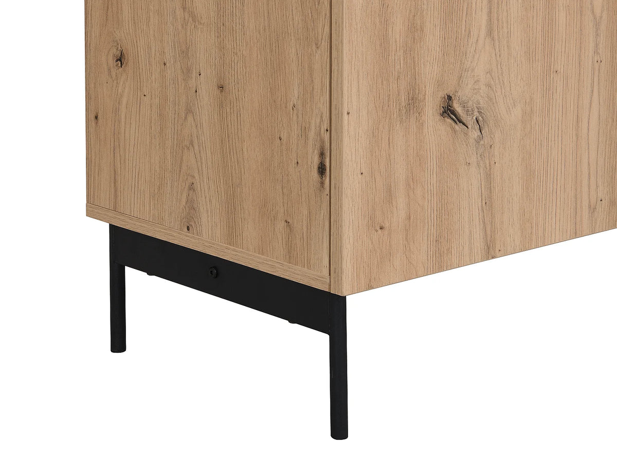 Meuble TV en Bois Noir - LIOMENA vue 7