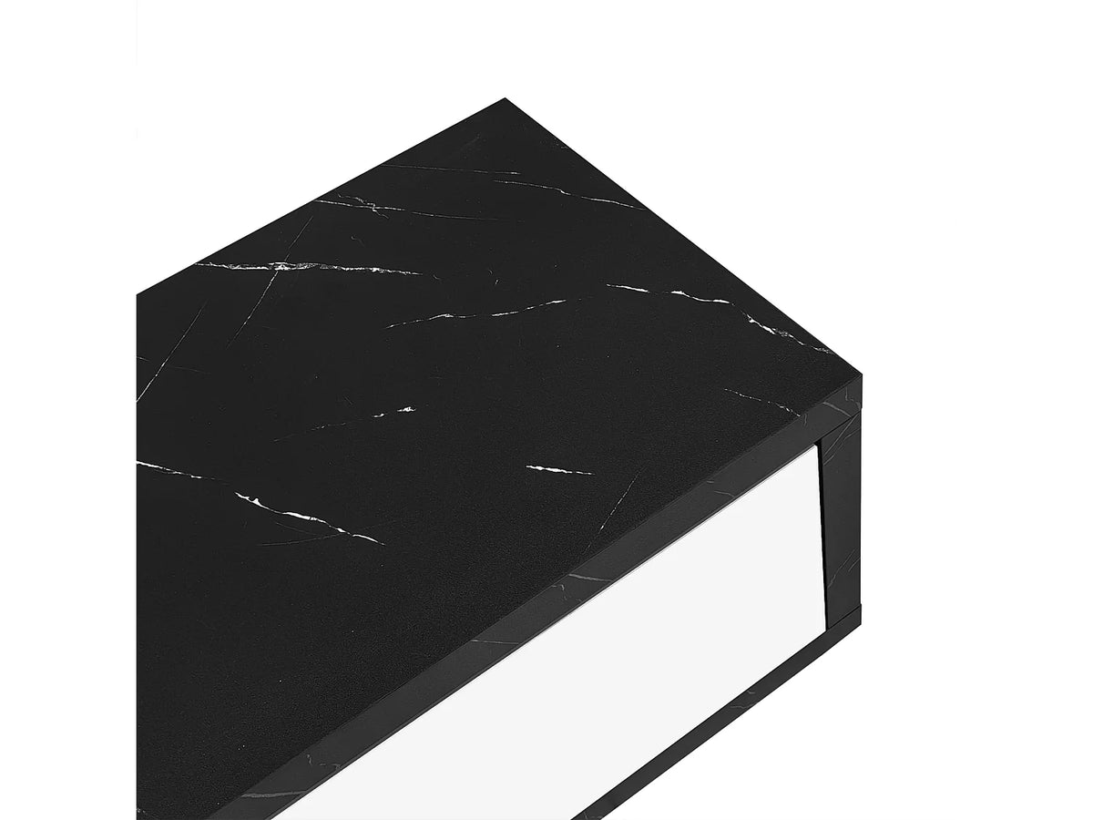 Meuble TV en Bois Blanc 260 cm - MODERNLUXE vue 7