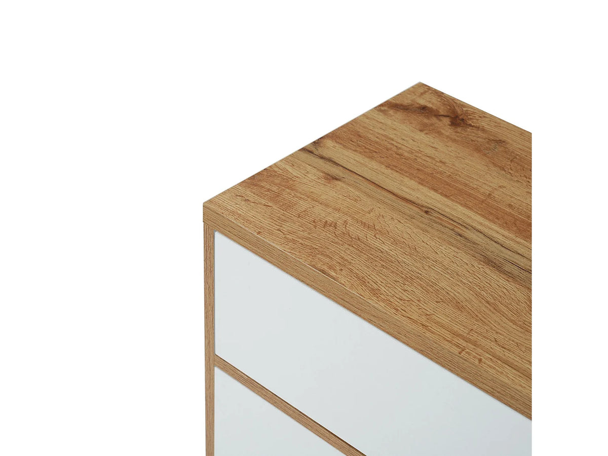 Meuble TV en Bois Blanc 175 cm - DRIPEX vue 4