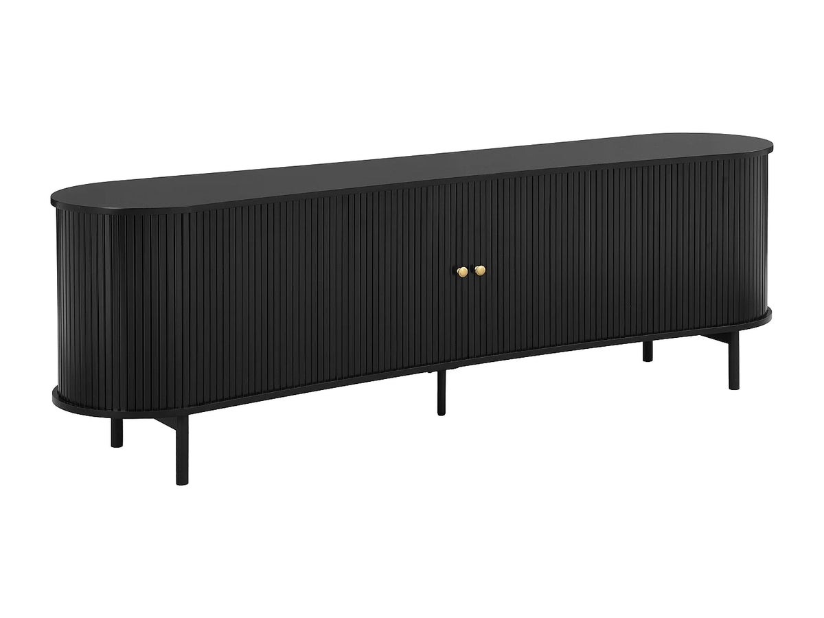 Meuble TV en Métal Noir - SEVATO vue 3