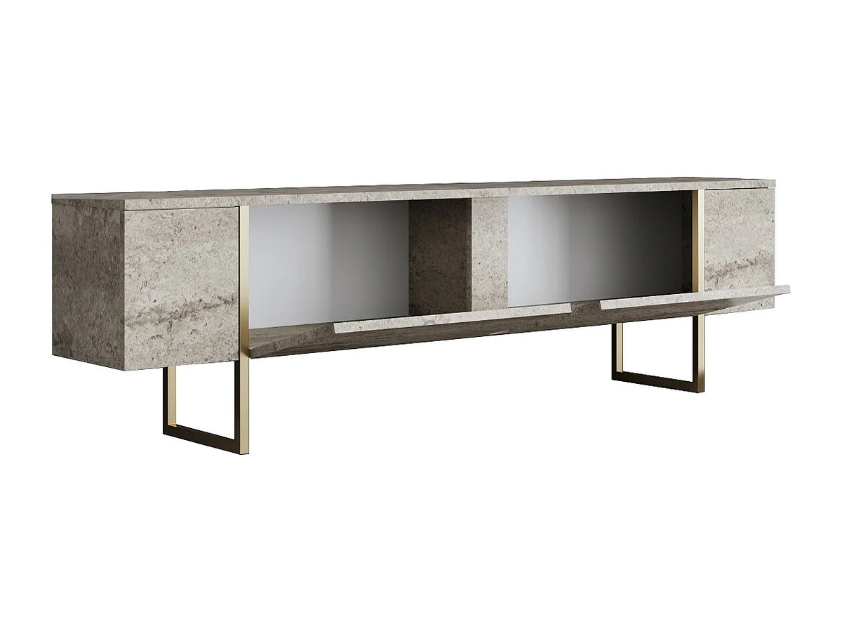 Meuble TV en Bois 180 cm - ZIRELDA vue 4