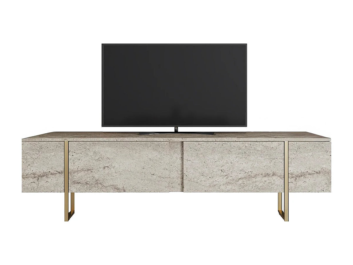 Meuble TV en Bois 180 cm - ZIRELDA vue 2