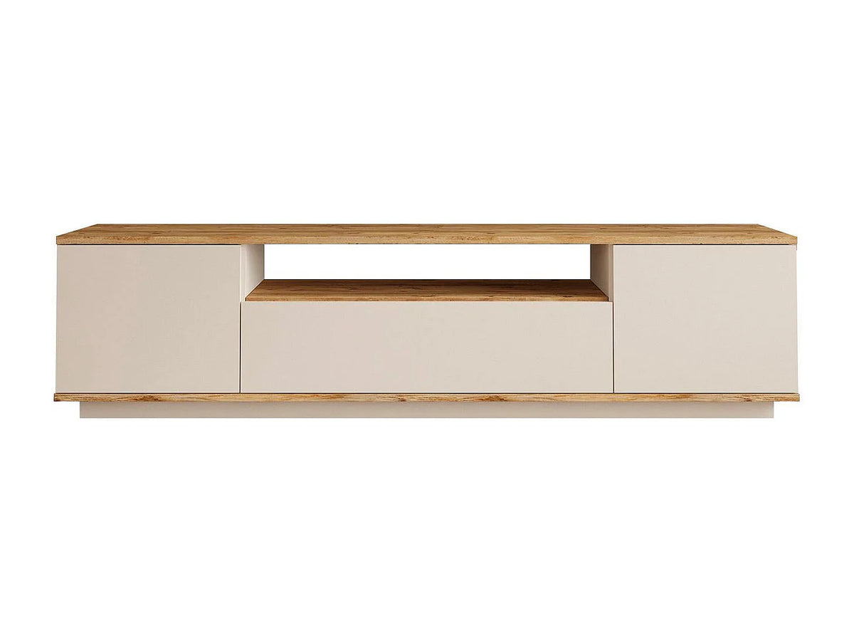 Meuble TV Bas en Bois - LOTULA vue 2