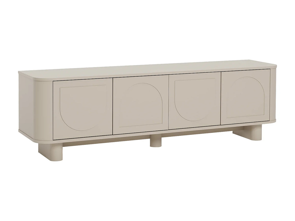 Meuble TV Beige Moderne - BRISTANA vue 3