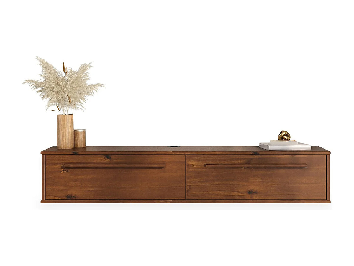 Meuble TV Suspendu Design - TECCA vue 2