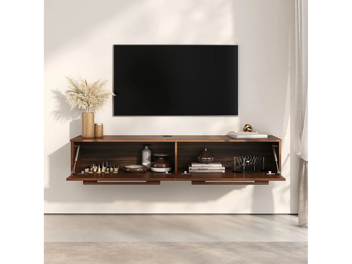 Meuble TV Suspendu Design - TECCA vue 3