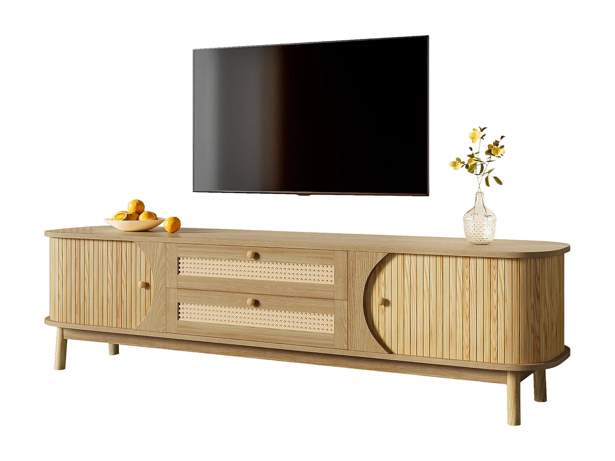 Meuble TV en Bois Moderne 170 cm - MODERNLUXE vue 6