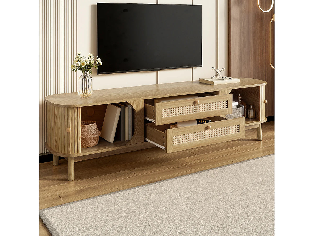 Meuble TV en Bois Moderne 170 cm - MODERNLUXE vue 7