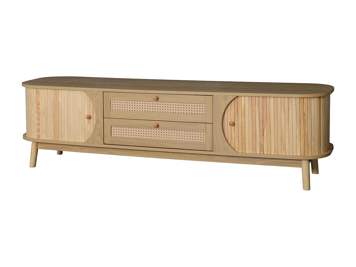 Meuble TV en Bois Moderne 170 cm - MODERNLUXE vue 8