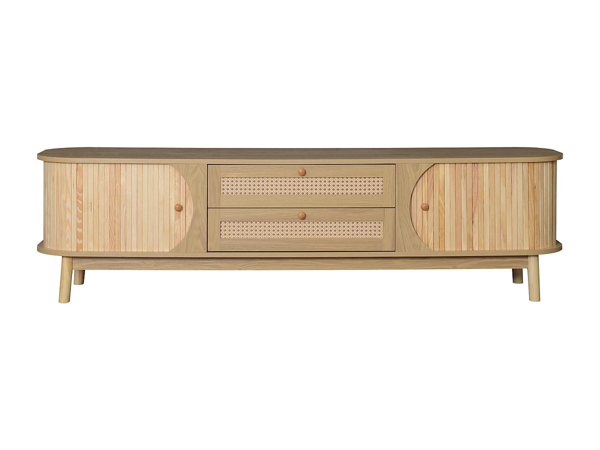 Meuble TV en Bois Moderne 170 cm - MODERNLUXE vue 9