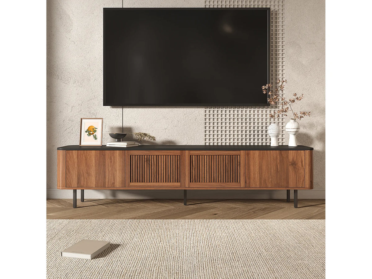 Meuble TV Bas en Bois - MODERNLUXE vue 3