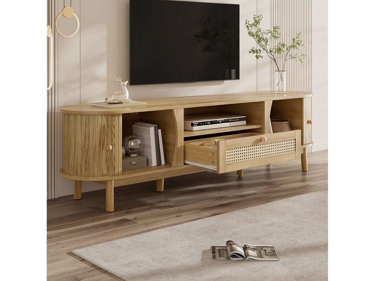 Meuble TV en Bois - MERAX vue 4