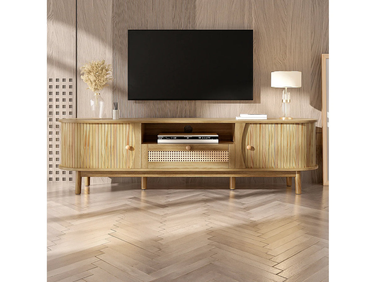 Meuble TV en Bois - MERAX vue 6
