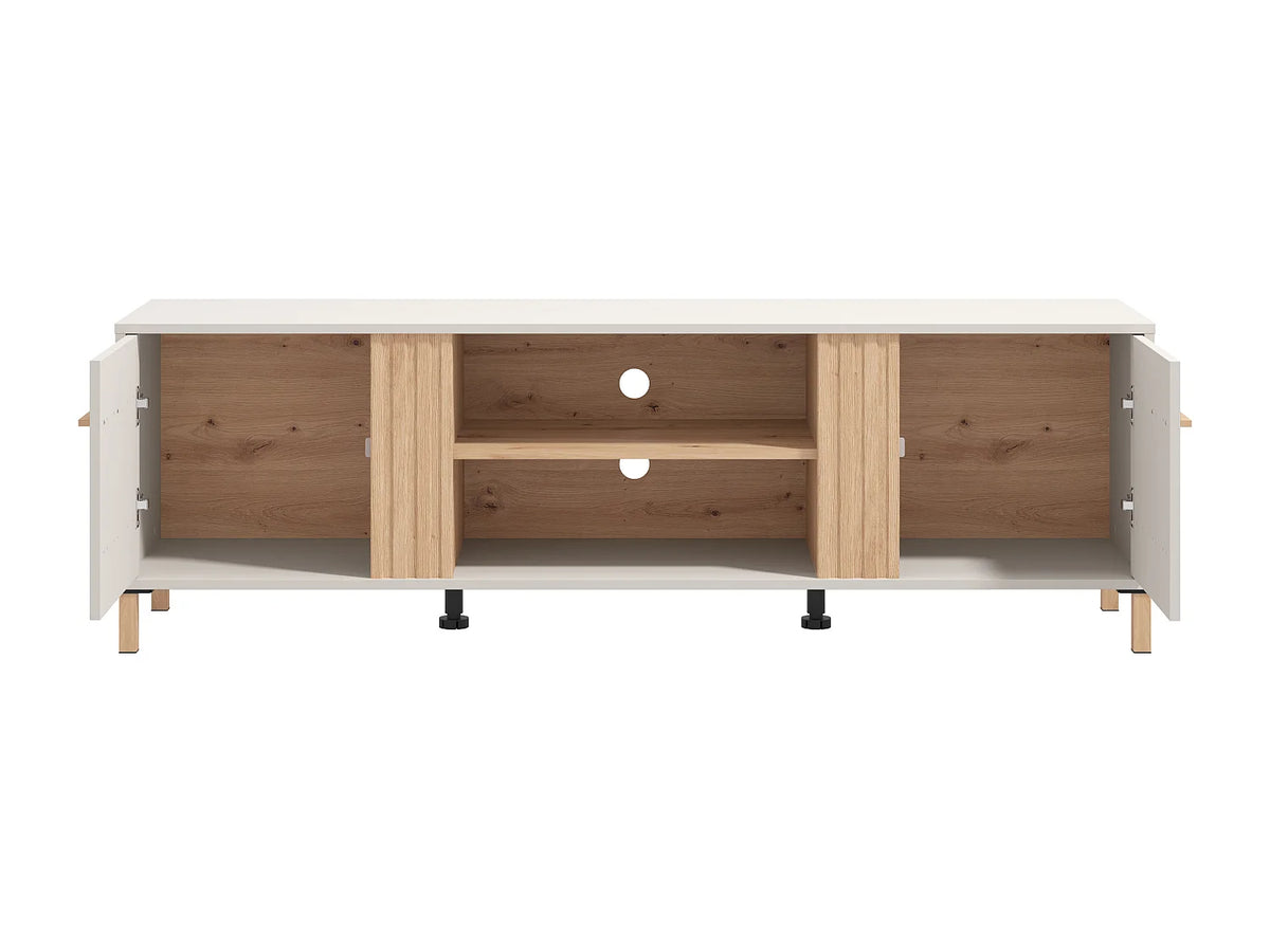 Meuble TV en Bois Scandinave - LYSANO vue 4