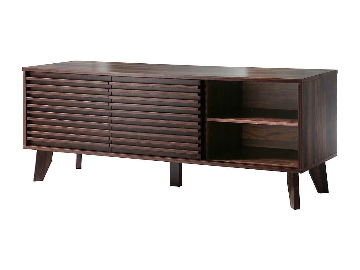 Meuble TV en Bois Marron - FRIBOURG vue 6