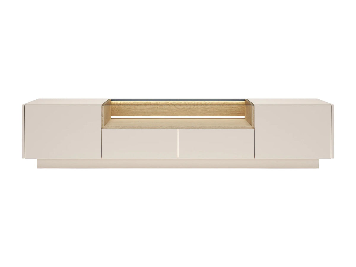 Meuble TV Bas en Bois - ALIVENTO vue 2