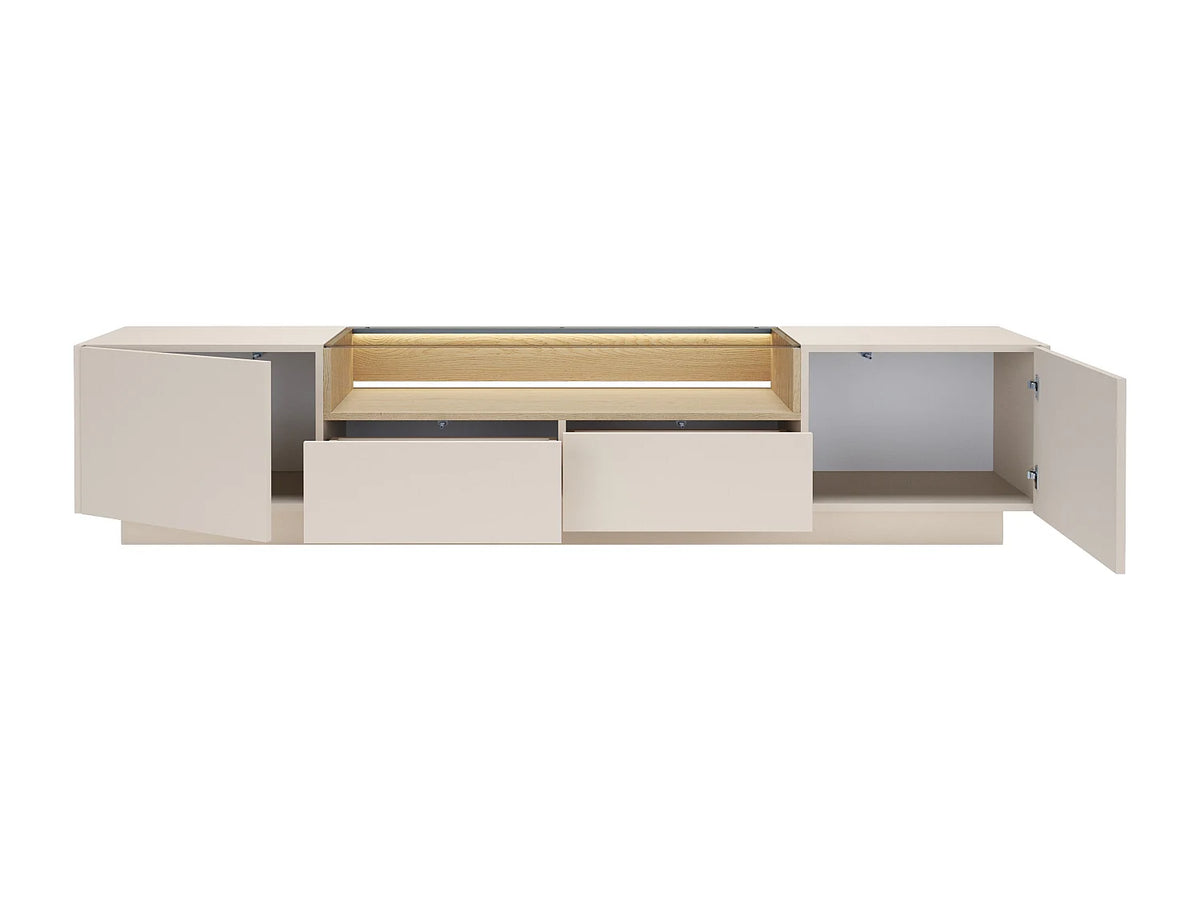 Meuble TV Bas en Bois - ALIVENTO vue 5