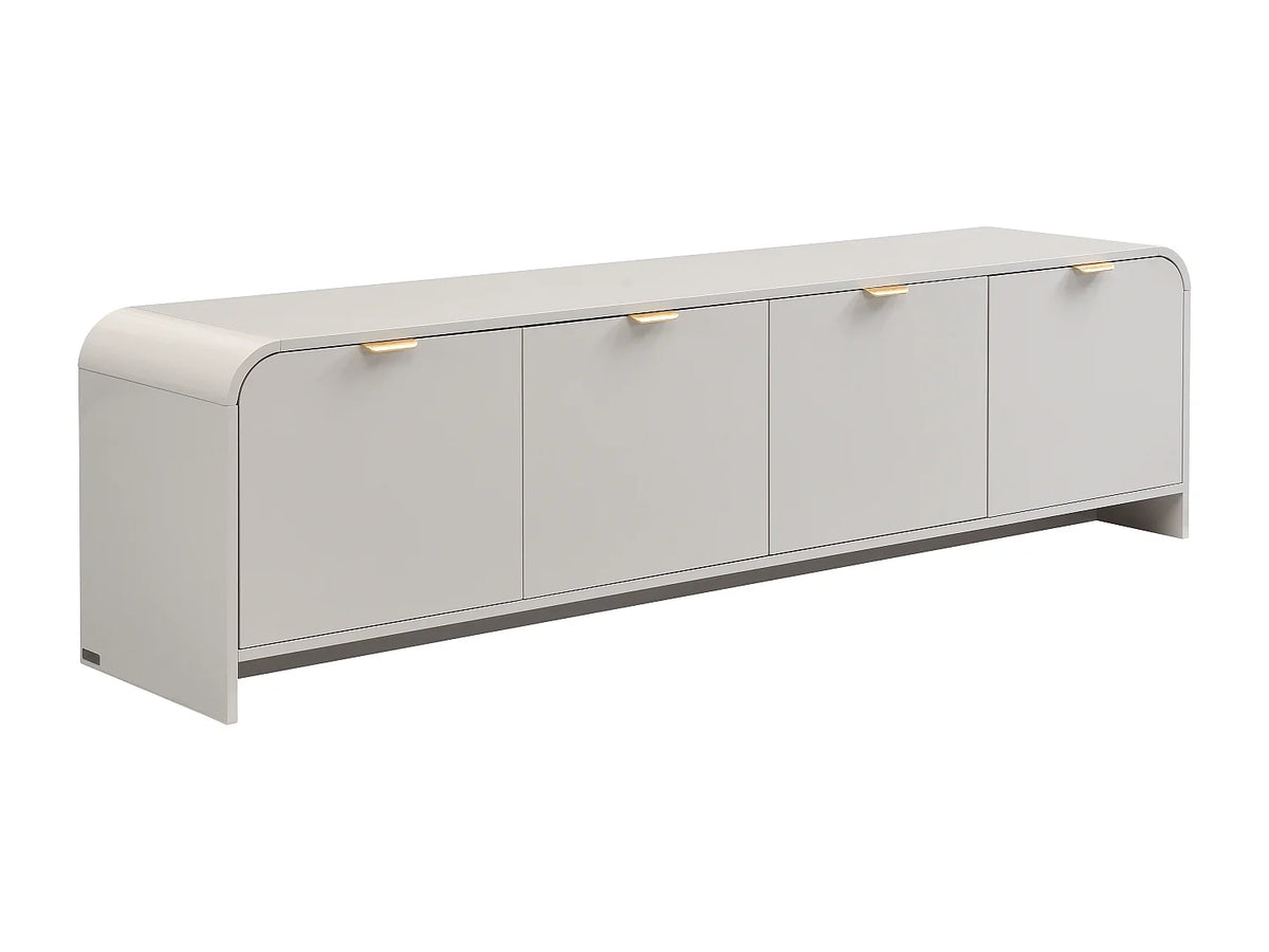 Meuble TV Beige 180 cm - ORALINO vue 3