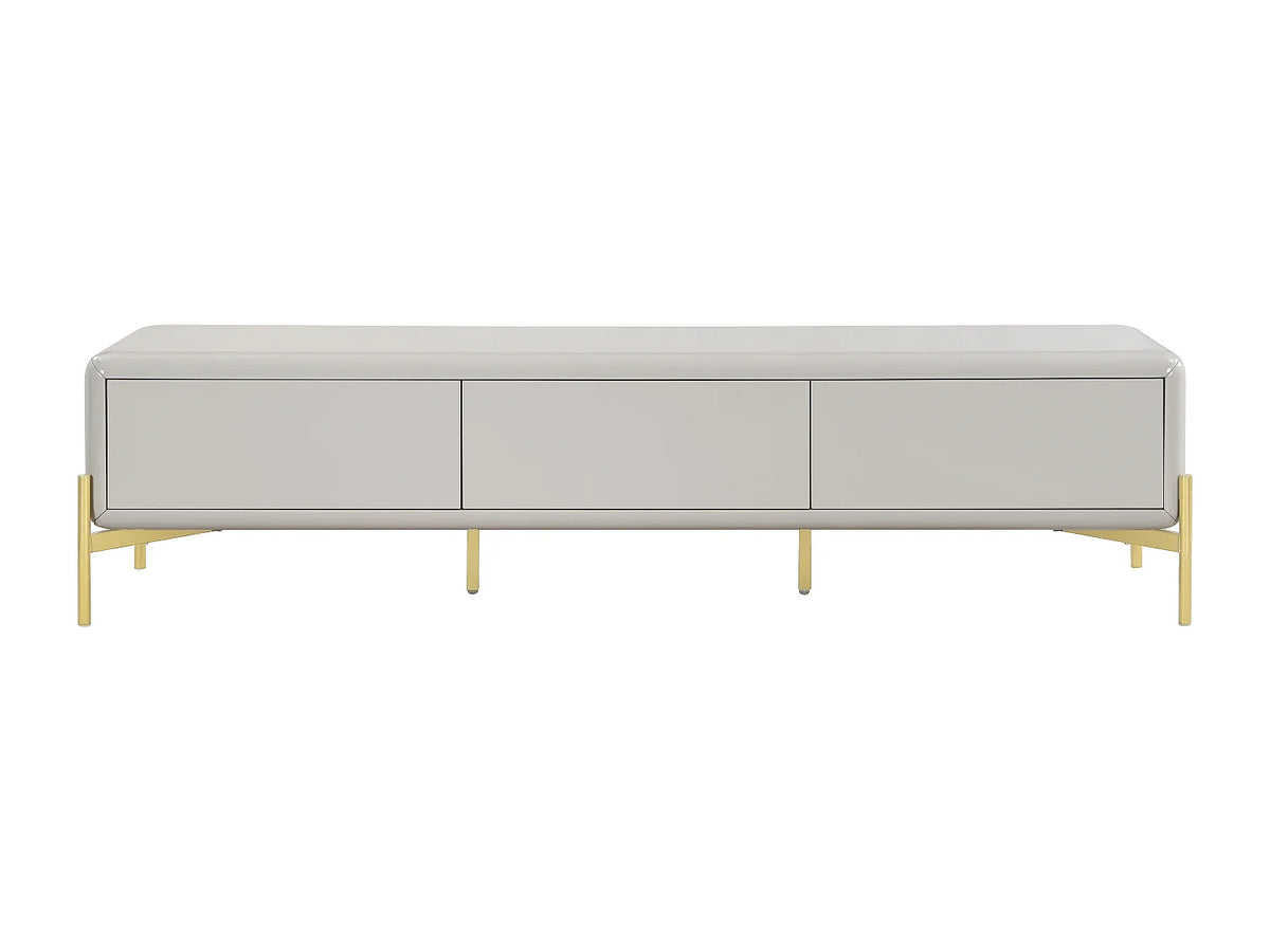 Meuble TV Beige 180 cm - LYBAKA vue 2