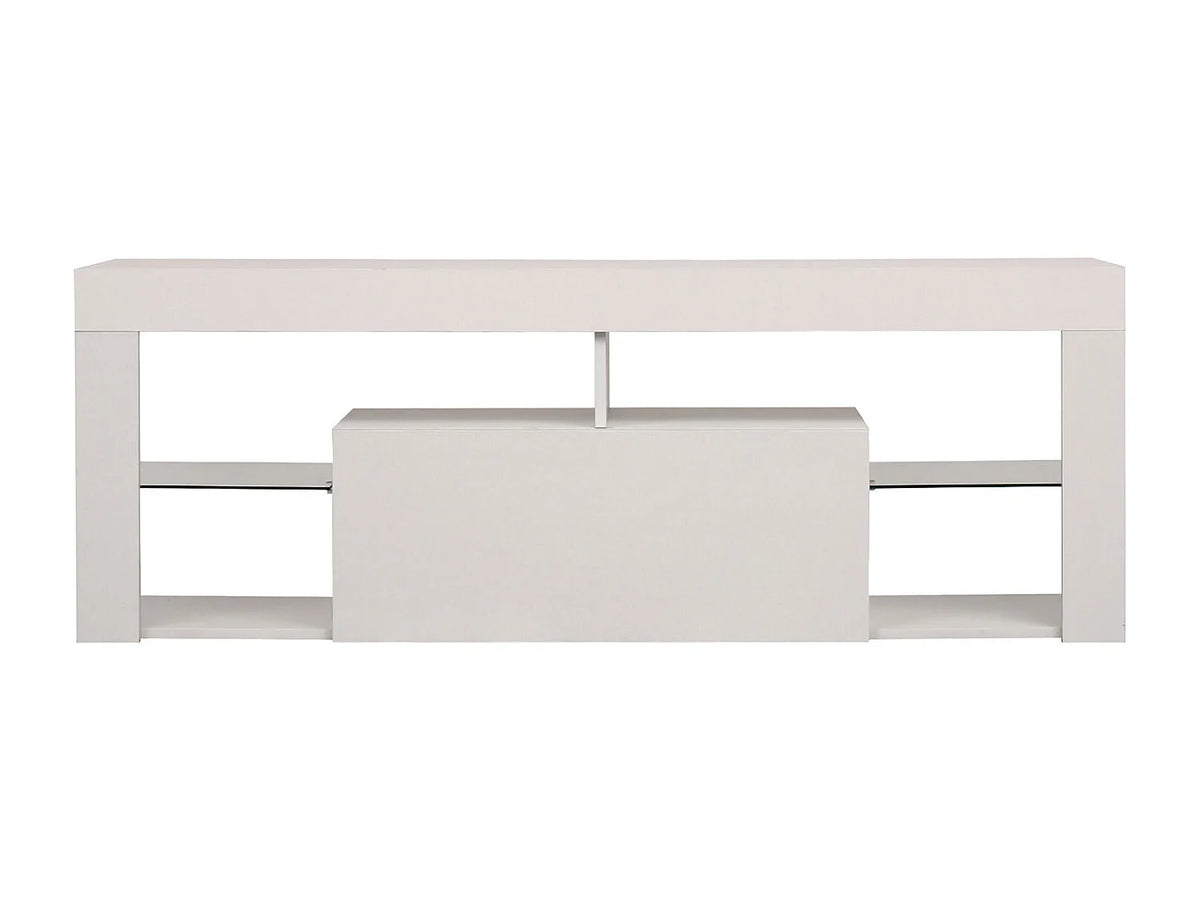 Meuble TV en Bois Blanc - HAPPY GARDEN vue 4