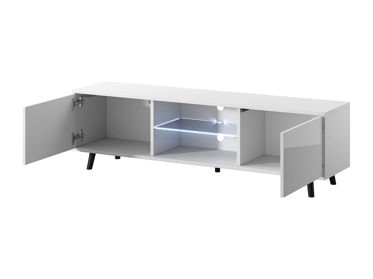 Meuble TV en Bois Blanc - LEFYR vue 3