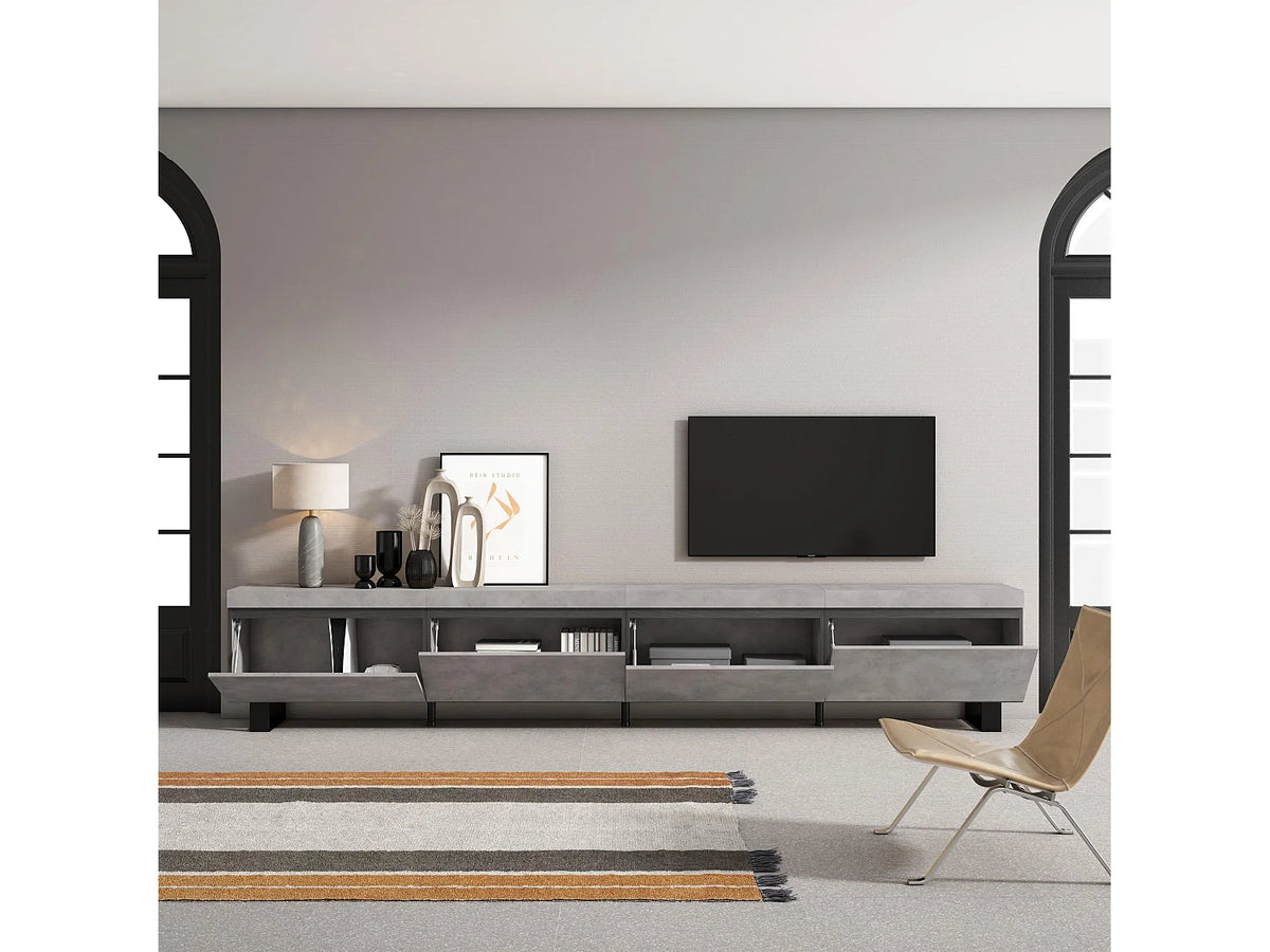 Meuble TV en Bois Design - SKRAUT HOME vue 3