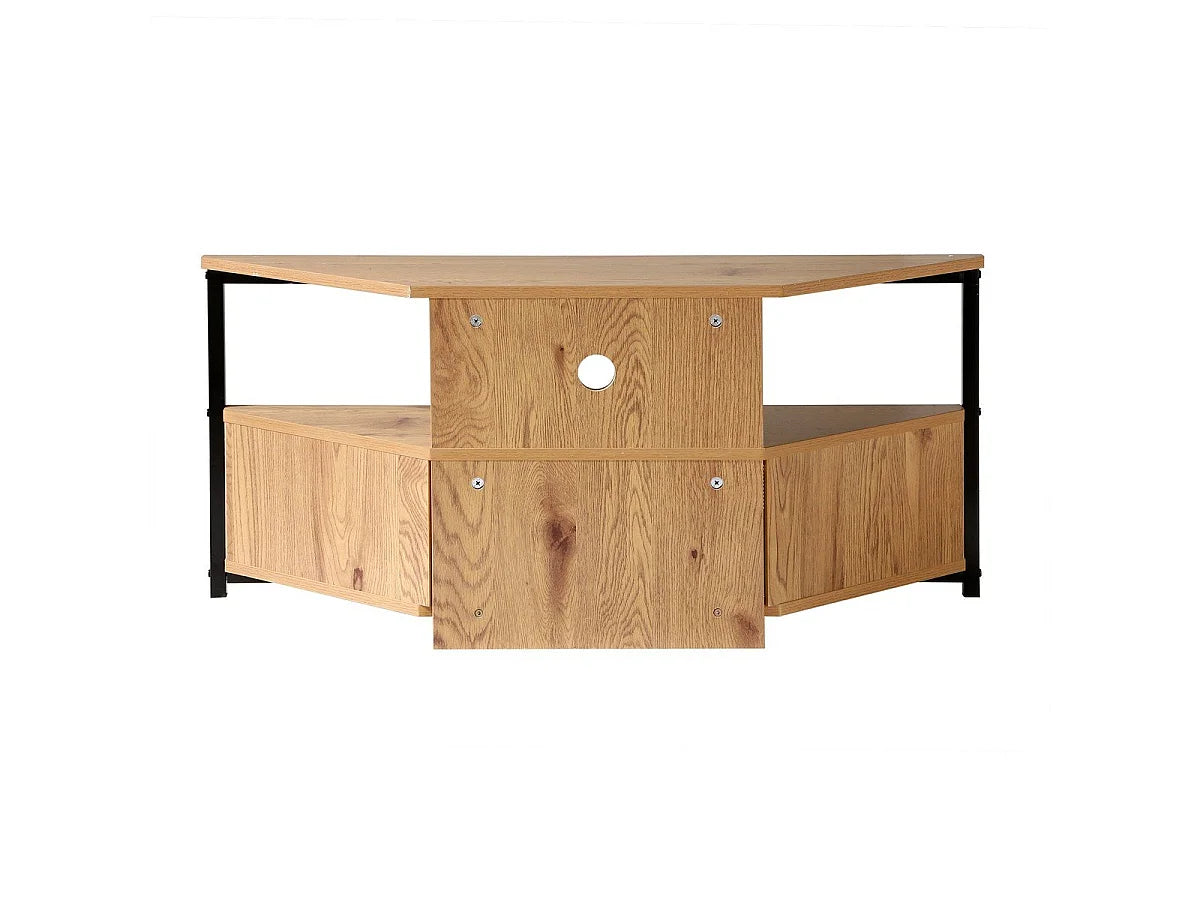 Meuble TV Bas en Bois - JAYA vue 7