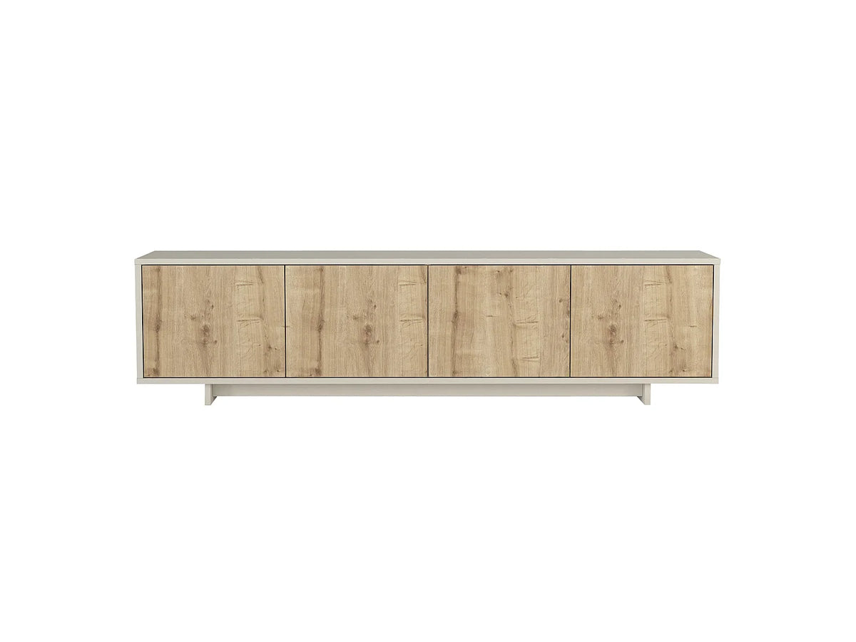 Meuble TV en Bois 180 cm - ZEFYNA vue 2