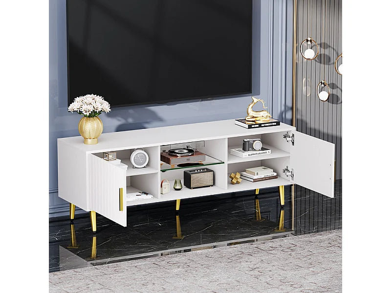 Meuble TV en Bois Blanc - DRIPEX vue 7