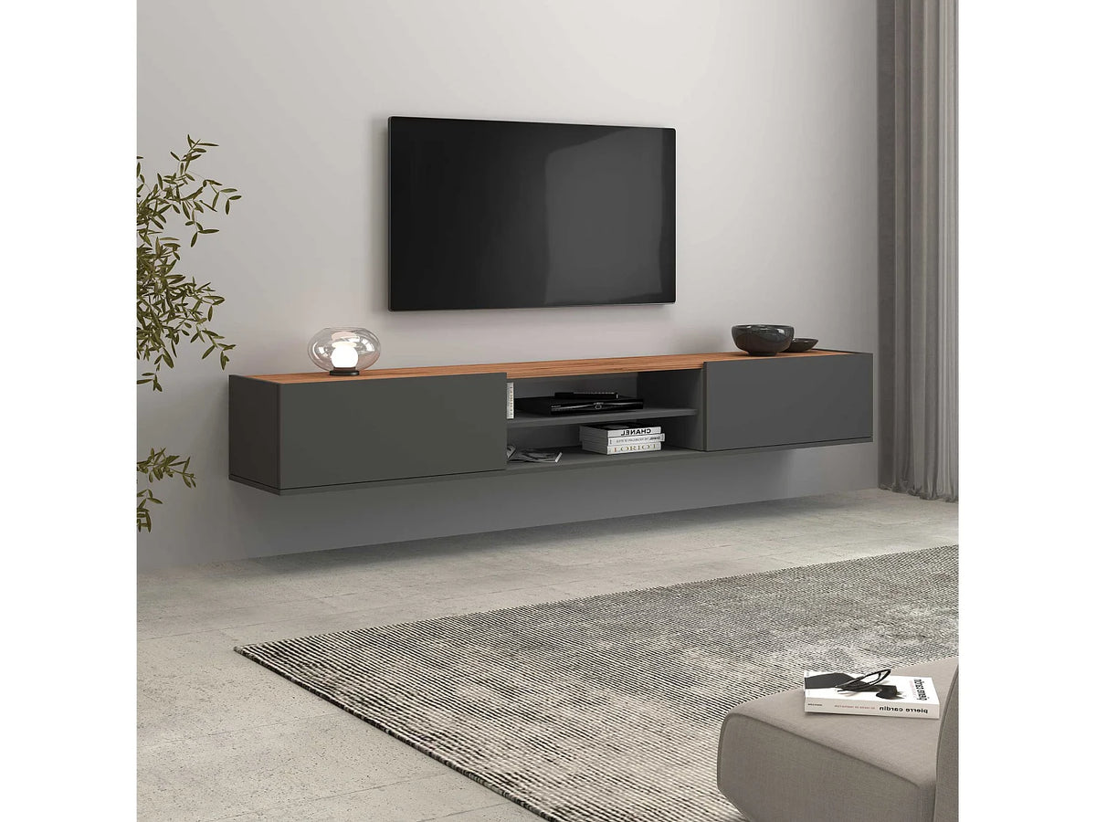 Meuble TV Suspendu Moderne - WHOUS - HOME FURNISHING ITALY vue 4