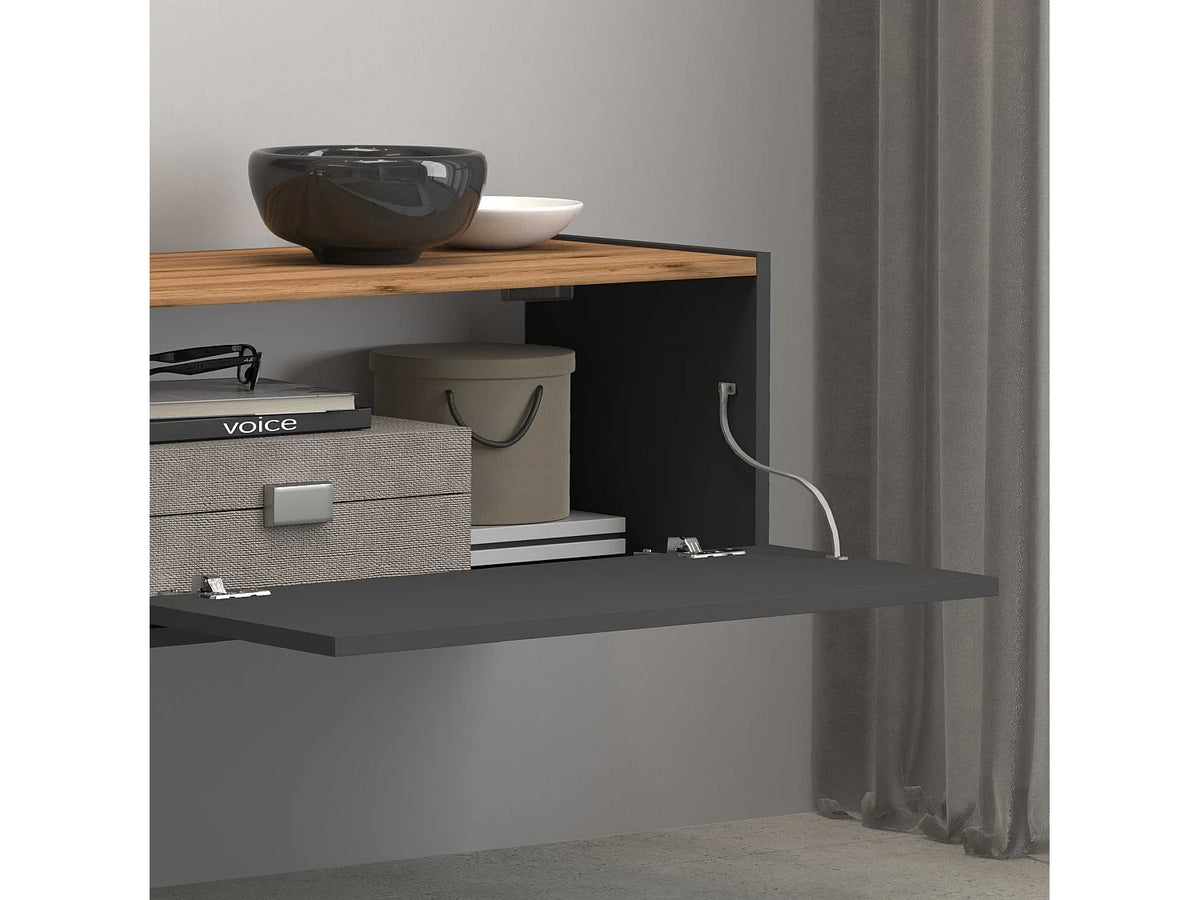 Meuble TV Suspendu Moderne - WHOUS - HOME FURNISHING ITALY vue 6