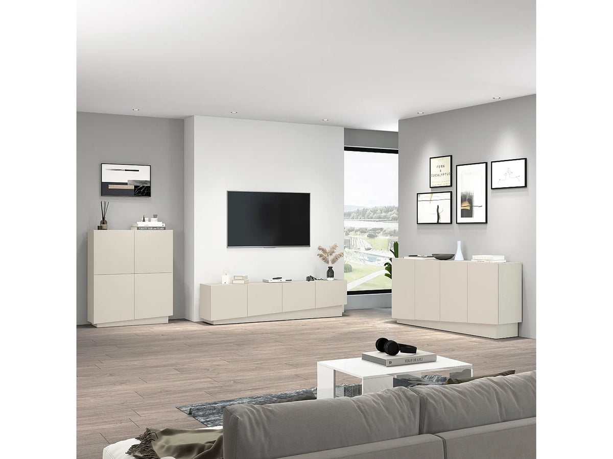 Meuble TV en Bois 180 cm - WHOUS - HOME FURNISHING ITALY vue 9