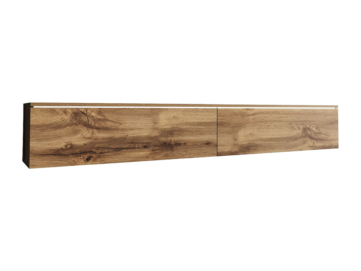 Meuble TV Suspendu 180 cm 2 Portes - LAUREN MEBLE BE