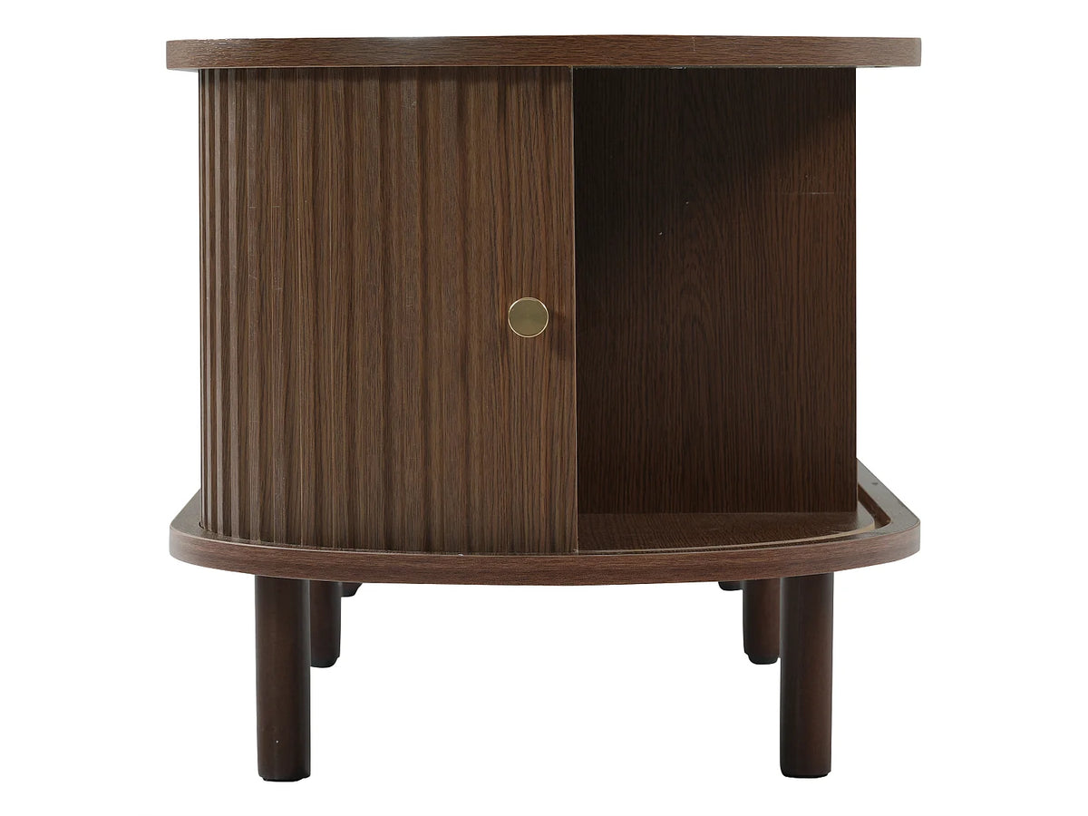 Meuble TV Bas en Bois 180 cm 2 Portes - MODERNLUXE vue 10