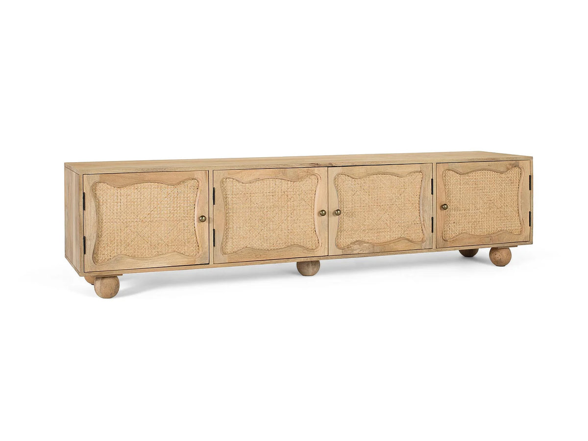 Meuble TV Industriel 200 cm - GINER Y COLOMER vue 2
