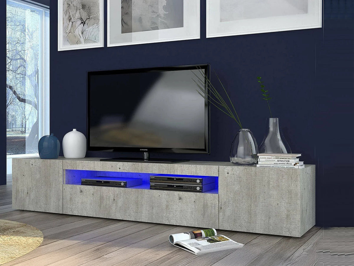 Meuble TV Bas en Bois - DMORA vue 4