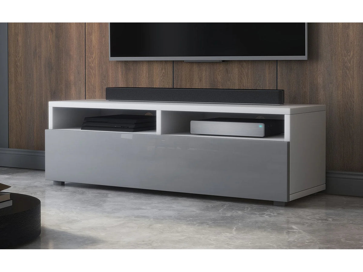 Meuble TV en Bois Blanc 31 cm - REDNAW