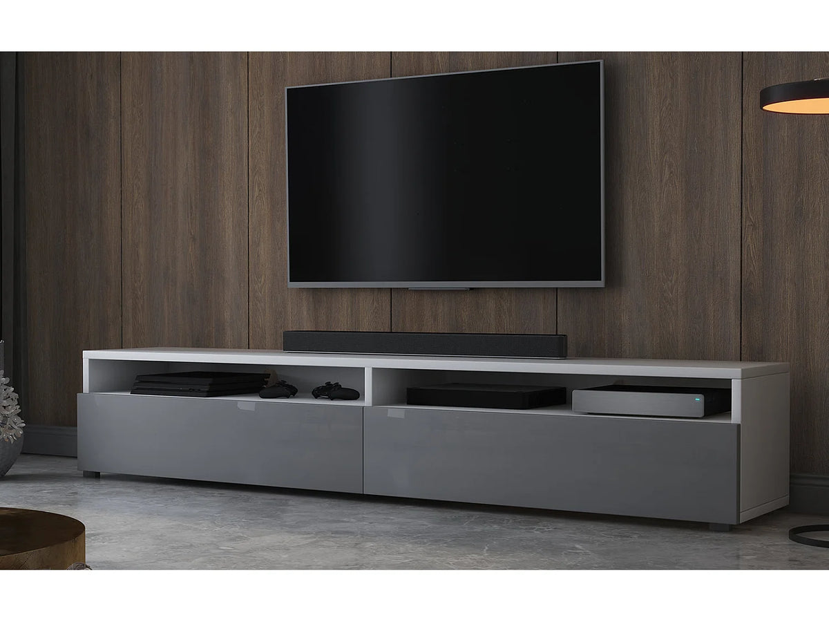 Meuble TV en Bois Blanc - REDNAW vue 3
