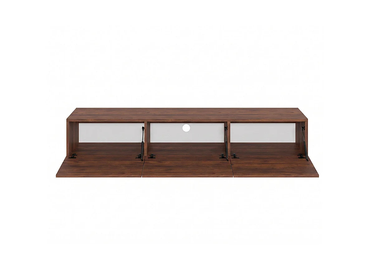 Meuble TV Suspendu en Bois 180 cm - PETITS-MEUBLES vue 3