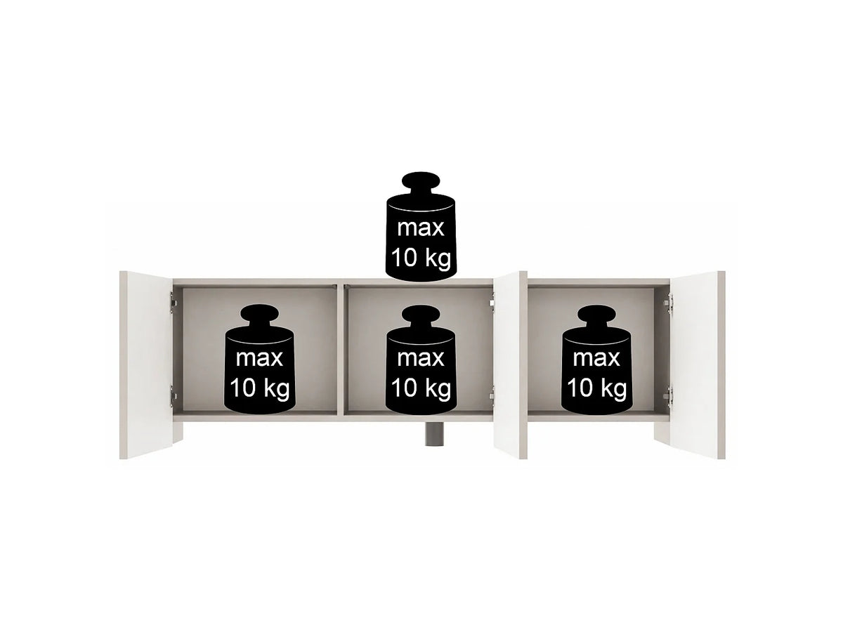 Meuble TV en Bois Moderne - ARKADIA vue 10