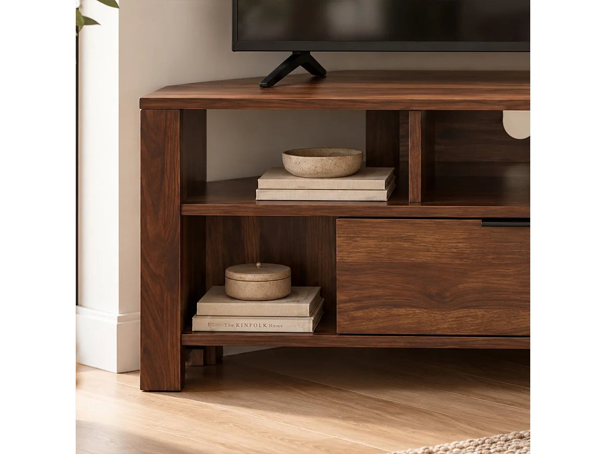 Meuble TV Bas en Bois - CALICOSY vue 6