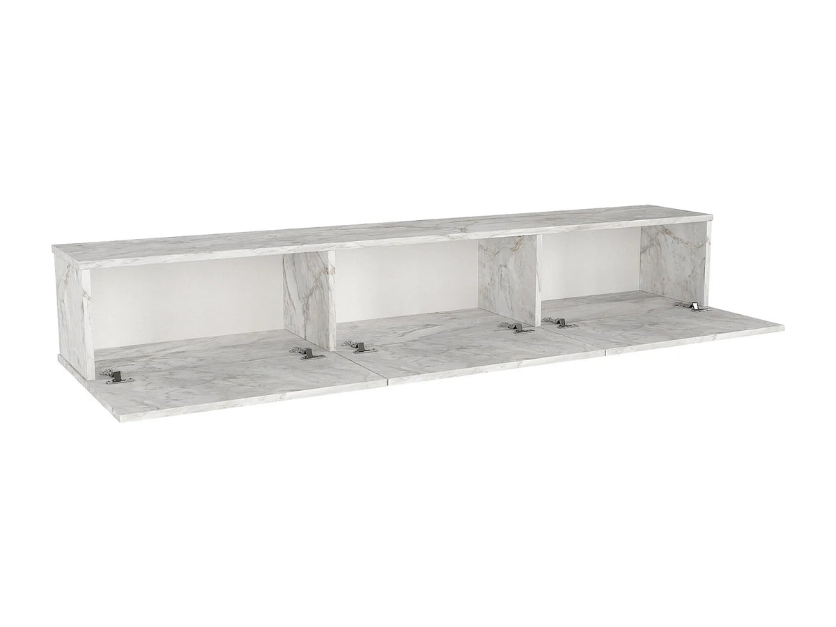 Meuble TV en Bois Blanc - VIKILA vue 4