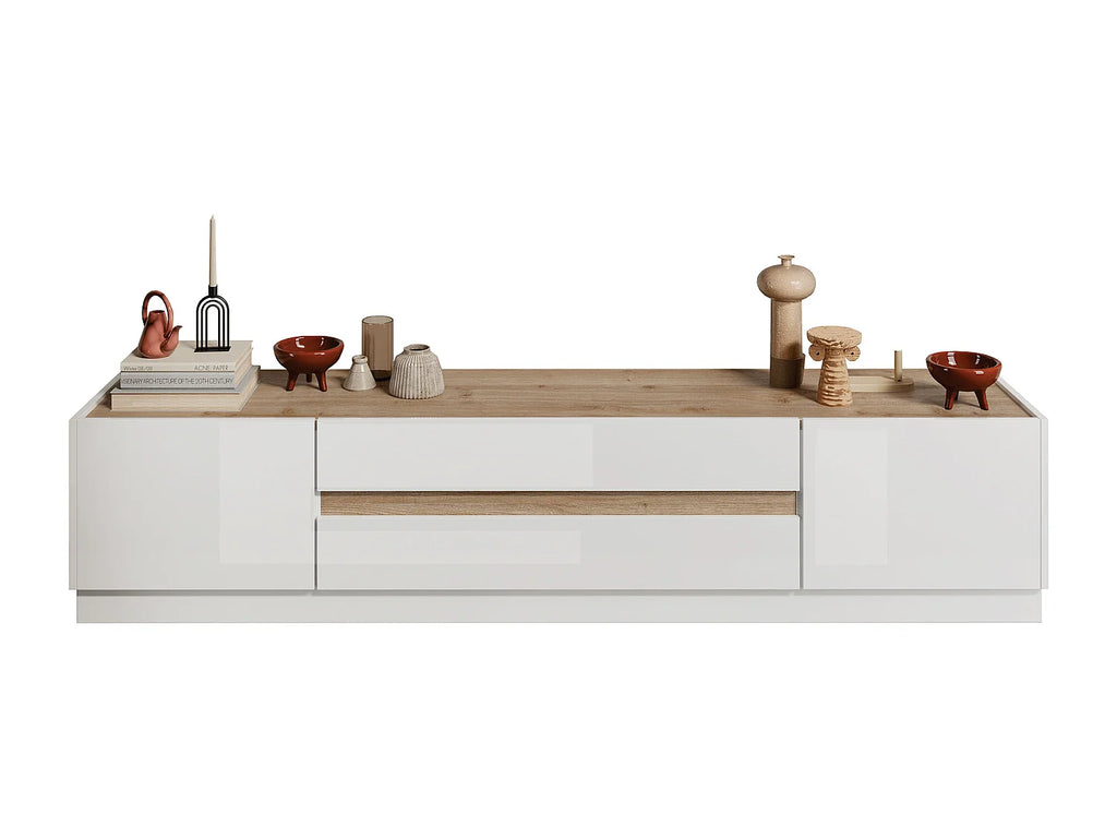 Meuble TV en Bois Blanc - EMORA vue 4