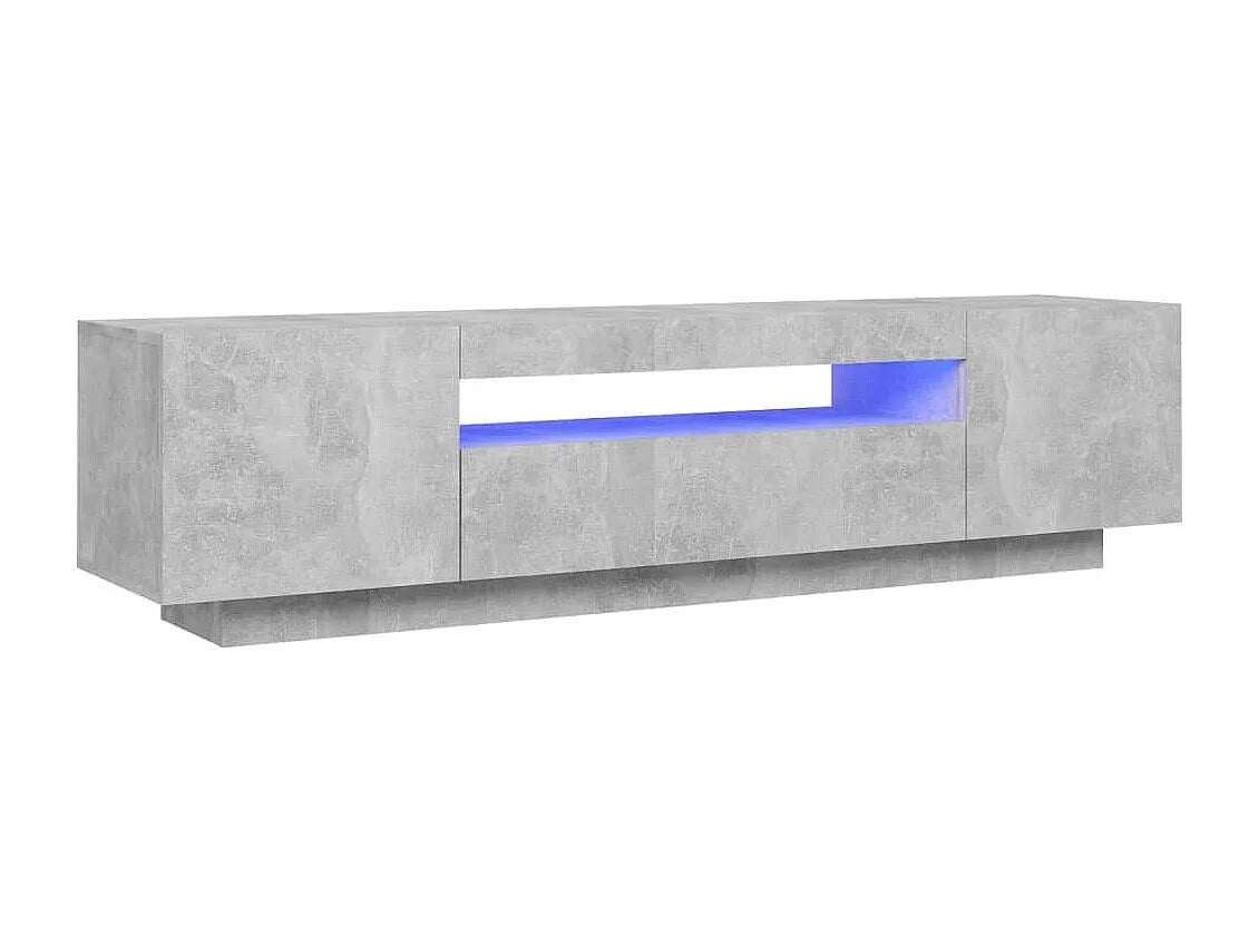 Meuble TV Bas en Bois 160 cm - CLICNBUY
