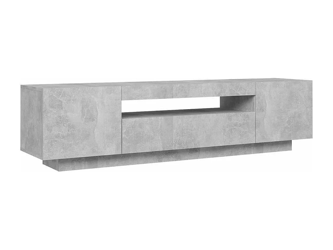Meuble TV Bas en Bois 160 cm - CLICNBUY vue 7
