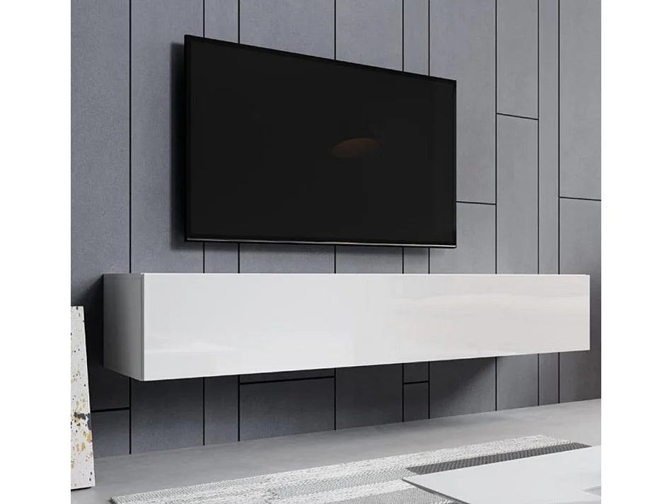 Meuble TV en Bois Blanc - MB MUEBLES BONITOS